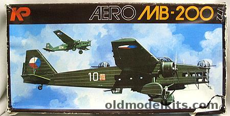 KP 1/72 Marcel Bloch Aero MB-200 Bomber, 21 plastic model kit